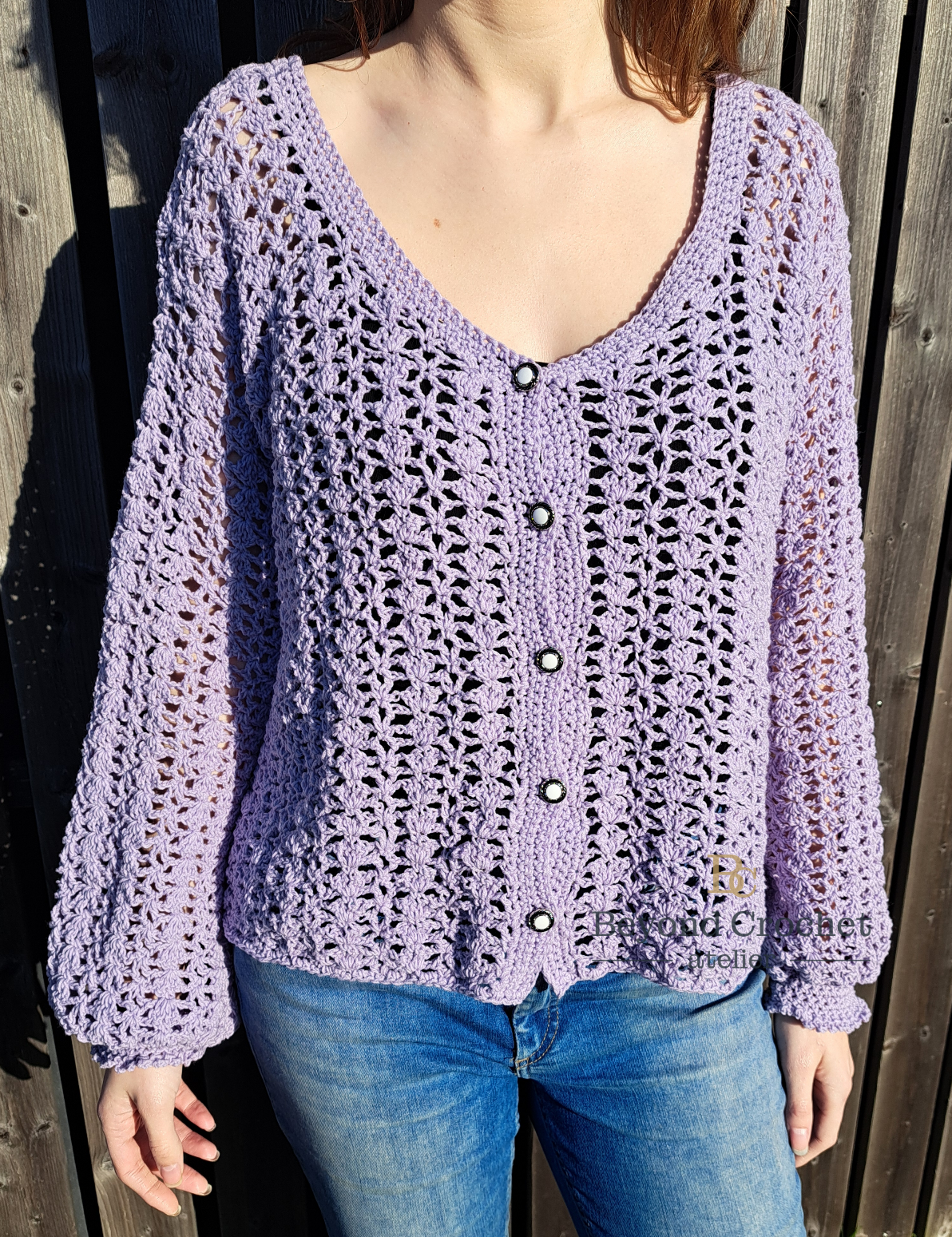 Crochet Pattern Viola Cardigan English