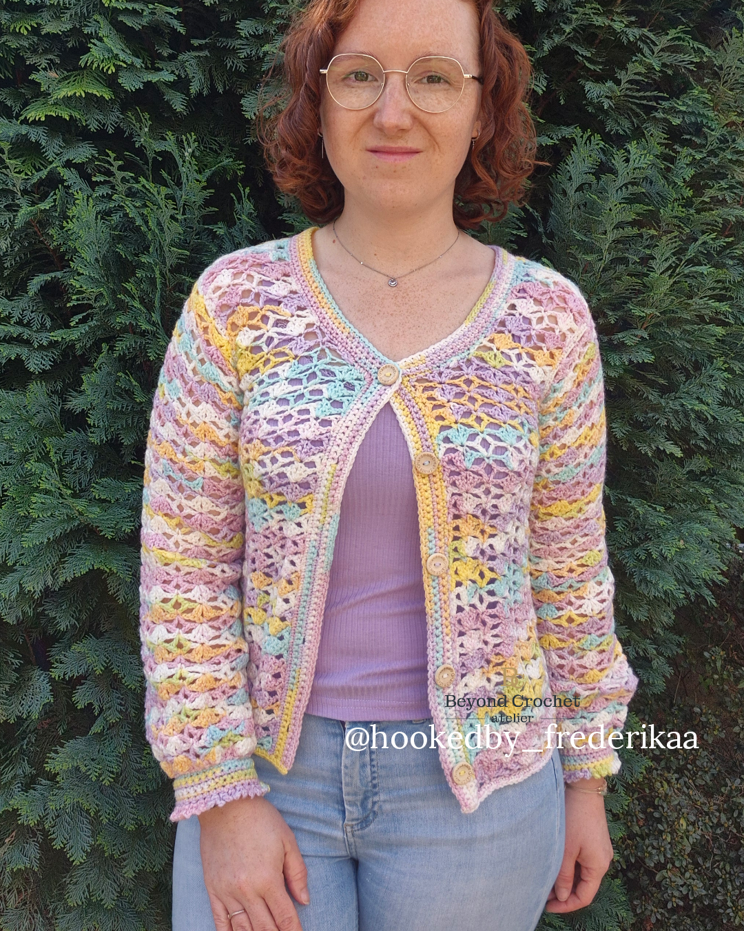 Crochet Pattern Viola Cardigan English