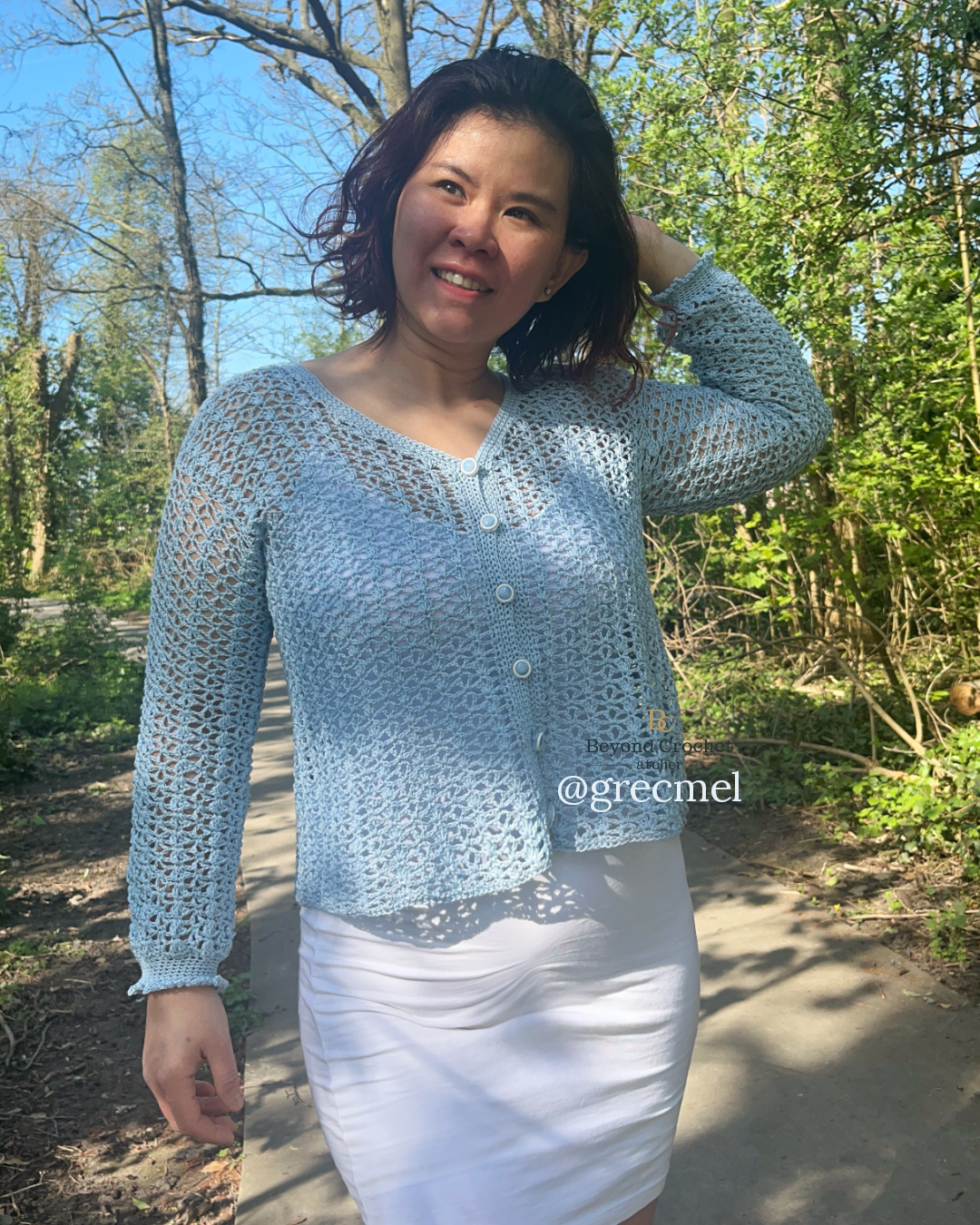 Crochet Pattern Viola Cardigan English