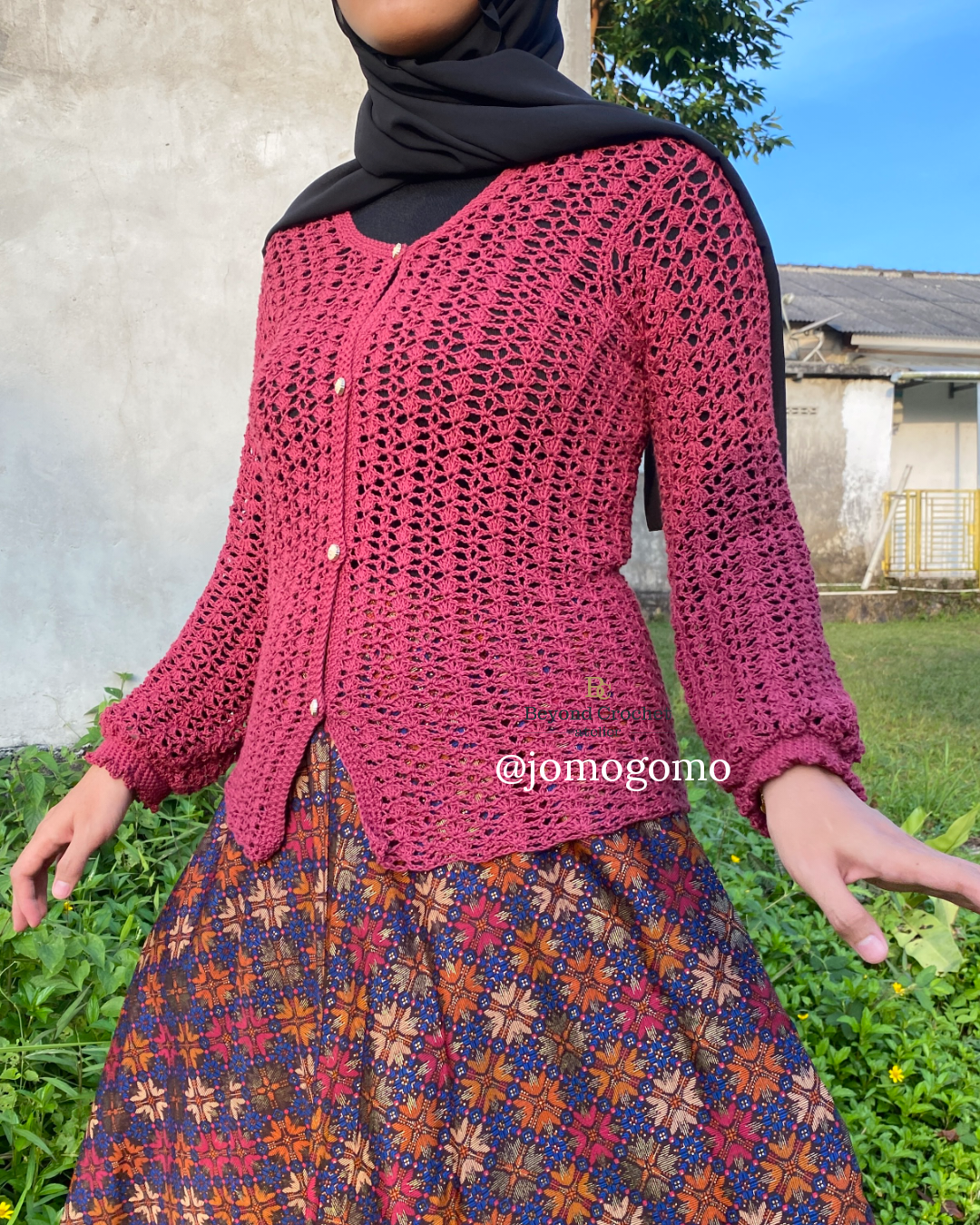 Crochet Pattern Viola Cardigan English