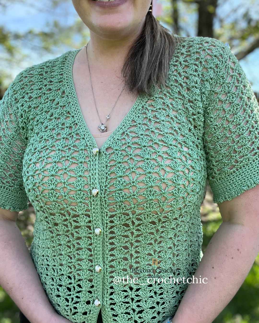Crochet Pattern Viola Cardigan English