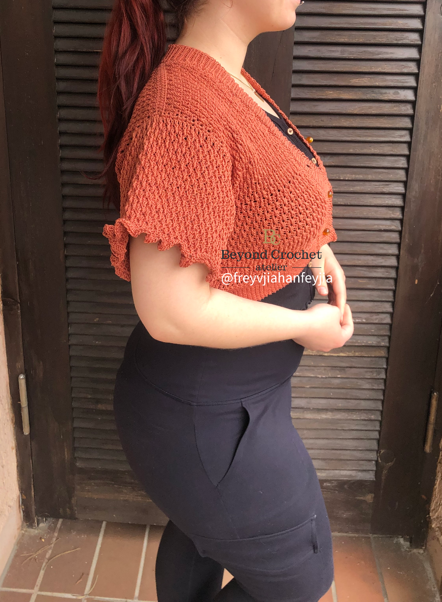 Crochet Pattern Alma Cardigan English