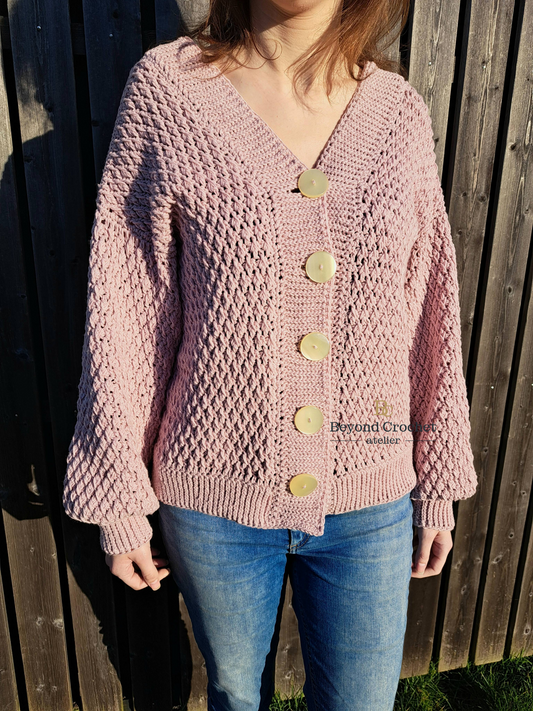 Crochet Pattern Alma Cardigan English