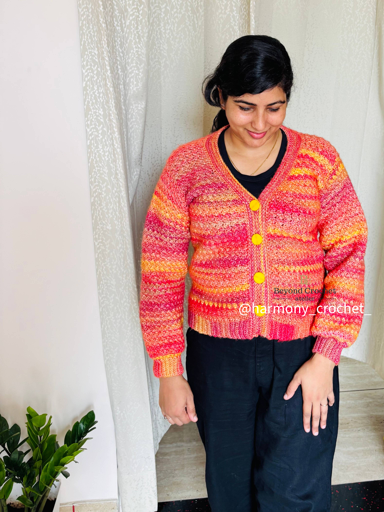Crochet Pattern Marley Cardigan English
