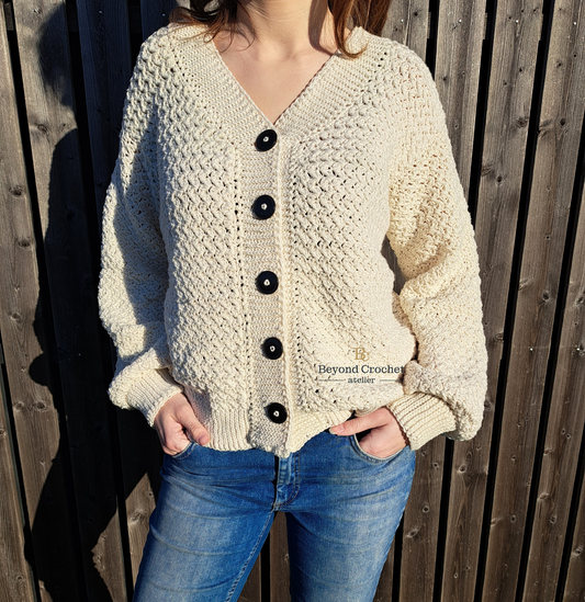 Crochet Pattern Marley Cardigan English
