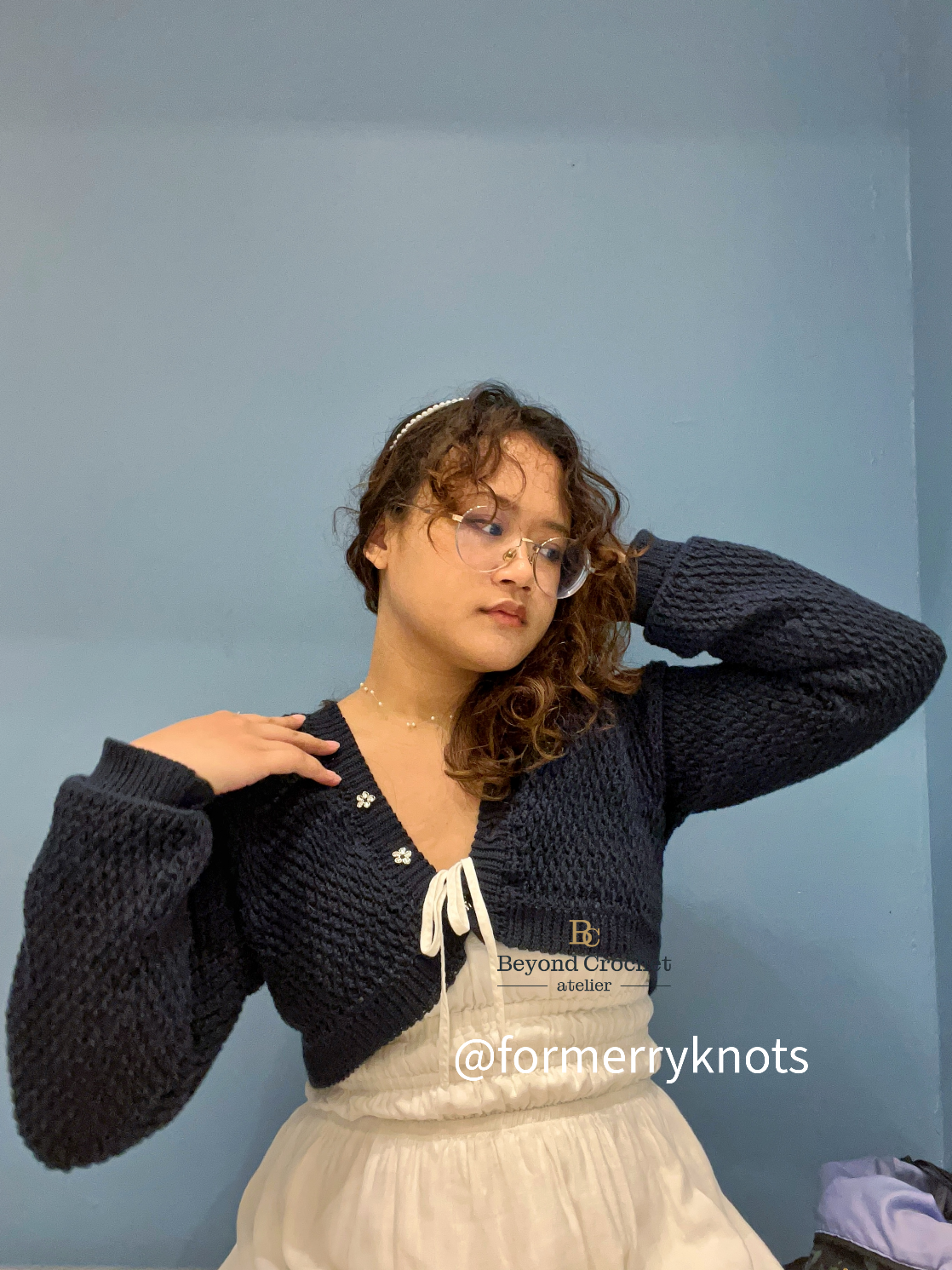 Crochet Pattern Alma Cardigan English