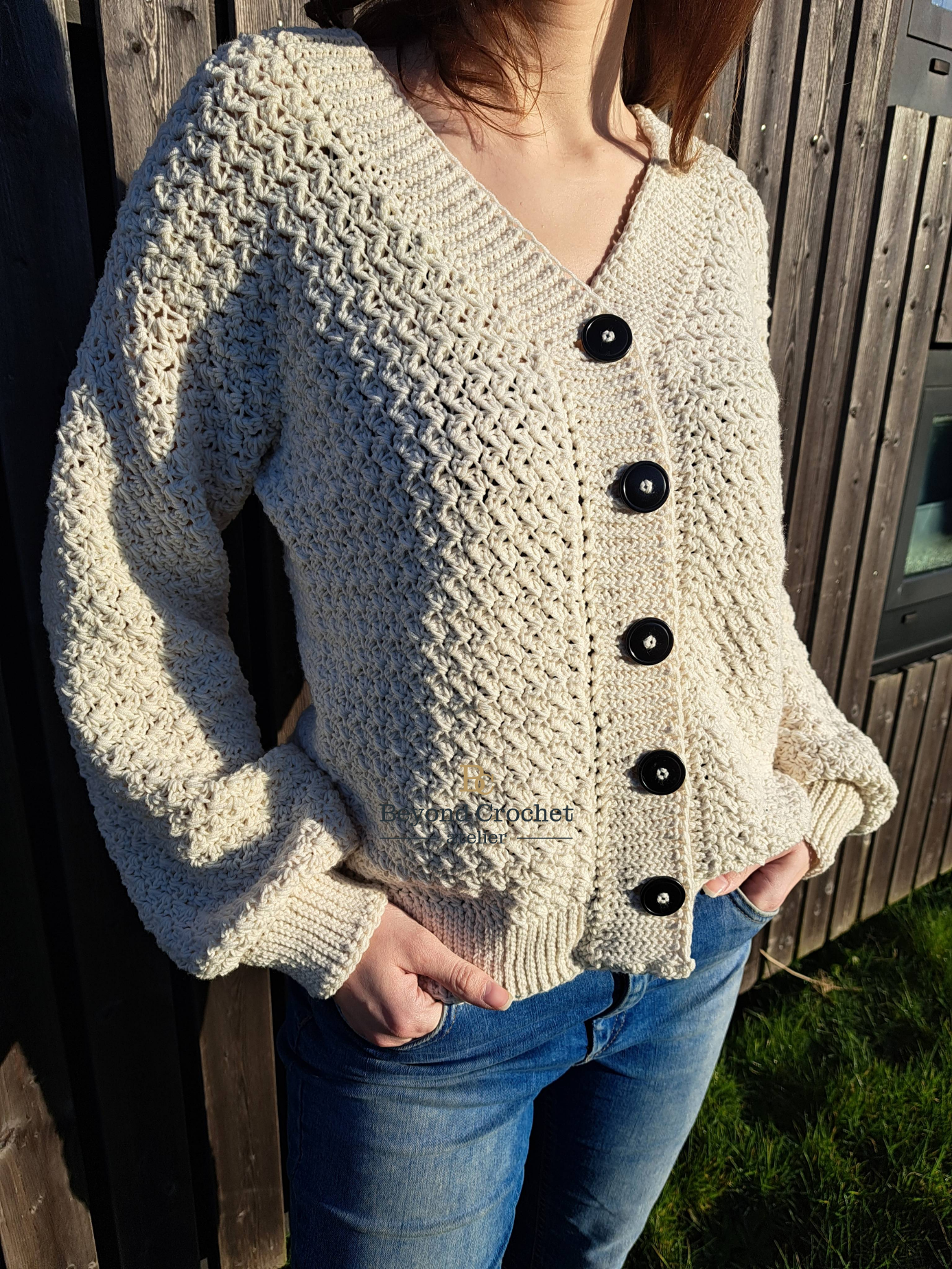 Crochet Pattern Marley Cardigan English