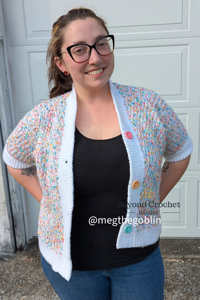 Crochet Pattern Alma Cardigan English