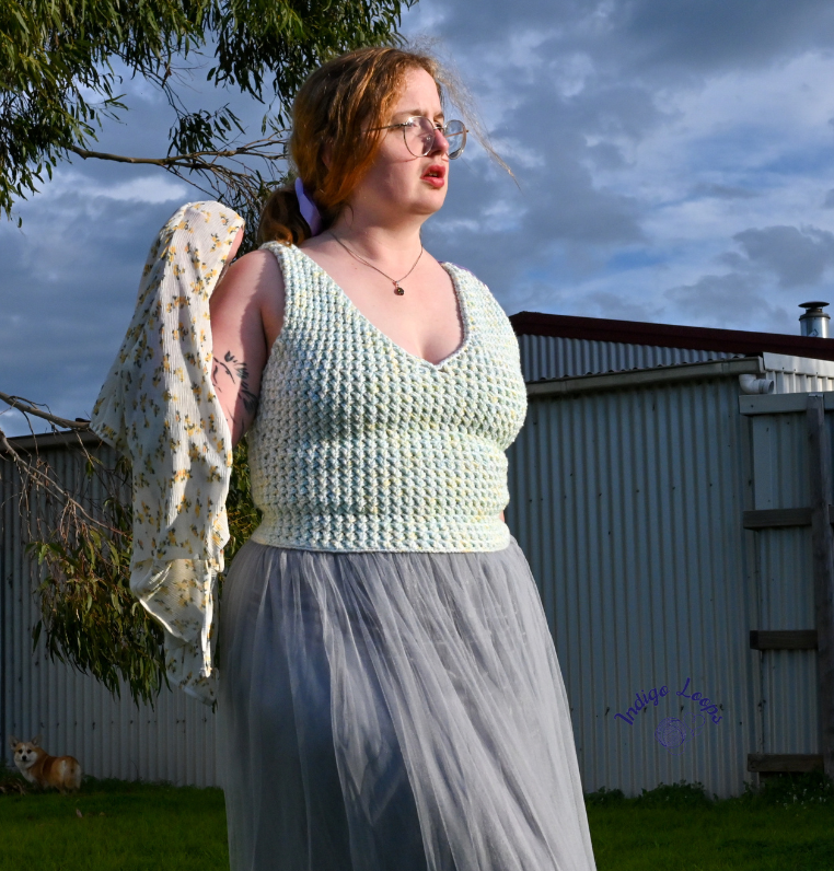 Crochet Pattern Scarlett Top English