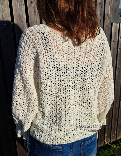 Crochet Pattern Ivy Cardigan English