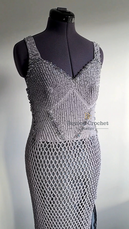 Crochet Pattern Devyna Dress English