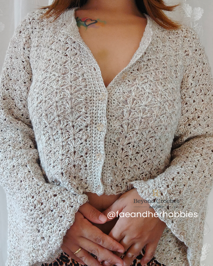 Crochet Pattern Ivy Cardigan English