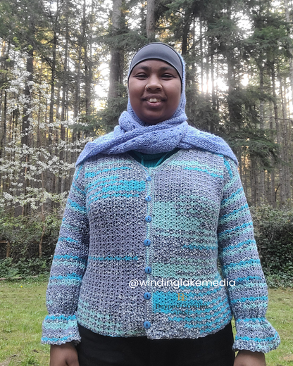Crochet Pattern Ivy Cardigan English