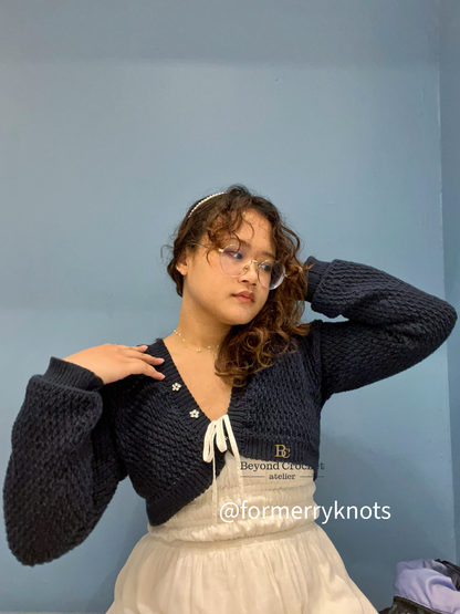 Crochet Pattern Alma Cardigan English