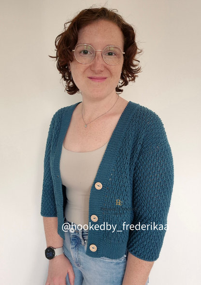 Crochet Pattern Alma Cardigan English